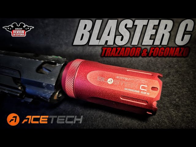 Vídeo relacionado con ACETECH Unidad Tracer Blaster C para el juego Airsoft, Simulación de MuzzleFlash, con rosca M14 CCW o M11 CW, aplicable a bolas trazadoras verdes. (púrpura)