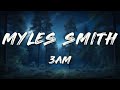 Myles Smith 3am Lyrics Video