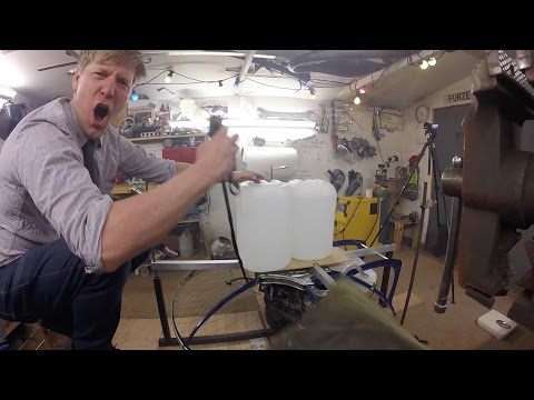 Lets make a Flying Machine-Thrust Test - Hoverbike Video