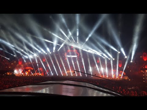 Harmony Of Hardcore 2018 - Full Endshow And Fireworks (Filmed from VIP DECK) (1080P 60FPS)