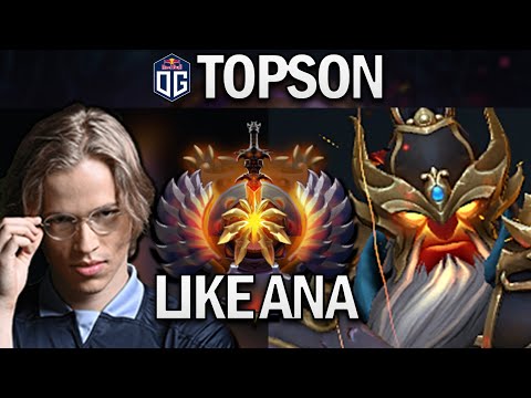 OG.TOPSON EMBER SPIRIT LIKE ANA - DOTA 2 7.27 GAMEPLAY