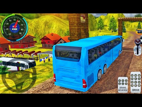 Real Bus Driving Simulator 3D - Offroad Coach Bus Drive 2024 - Android Gameplay