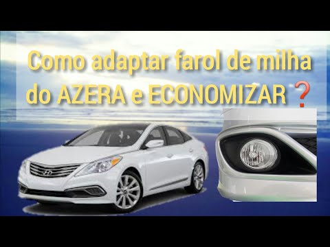 Farol de milha AZERA aprenda adaptar e Economizar? #azera #farol #milha #mundosperdidos