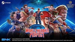 World Heroes Perfect trailer