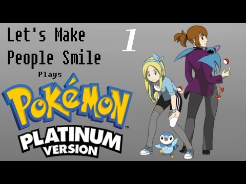Smile Let's Play: Pokemon Platinum- Part 1