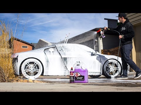 Adam's Polishes Foam Cannon Wash | Audi R8