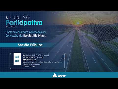 Reunião Participativa nº 01/2026 - 30/09/2026 - Nova Iguaçu/RJ