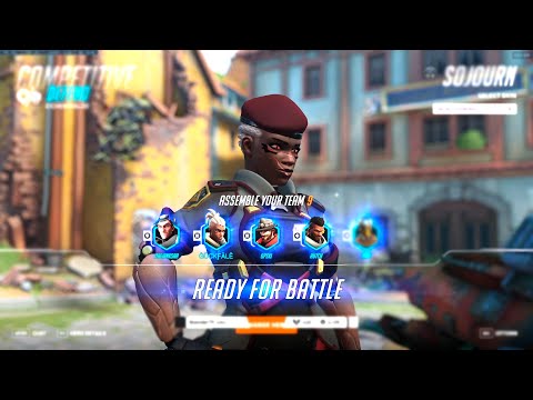 GALE CHAMPION RANK DPS GOD - SOJOURN GAMEPLAY - 37 ELIMS! OVERWATCH 2 TOP 500 SEASON 9