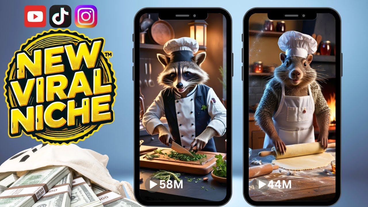 How to Make $15,000/Month with Viral Animal Chef Videos on YouTube Shorts, TikTok & Instagram