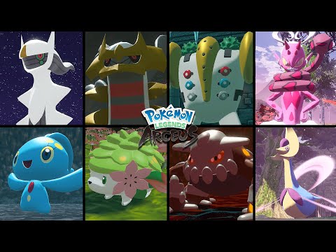 How To Catch ALL LEGENDARY POKEMON in Pokemon Legends Arceus