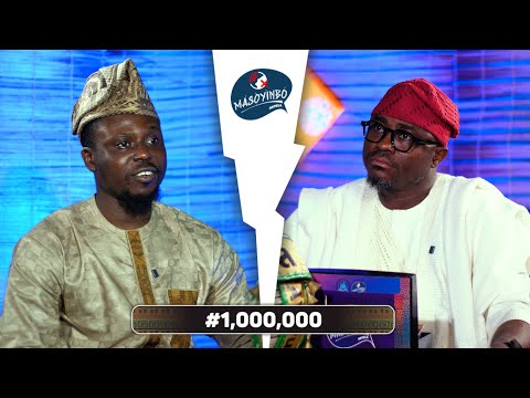 Masoyinbo Episode Two Hundred and Fifty-Six with Adetayo Adedeji: Exciting Game Show #masoyinbo