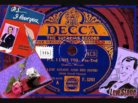 Lew Stone and his orchestra - PS I love you