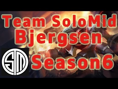 TSM Bjergsen Cho'Gath MID vs Zed Patch 6.6