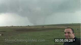 preview picture of video '4/14/2012 Crawford, KS  Wedge Tornado Stock Footage'