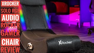 X Rocker Solo RGB Audio Floor Rocker Gaming Chair Review #xrocker #gamingchair #gamingexperience
