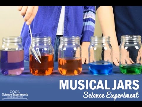 Musical Jars Science Experiment