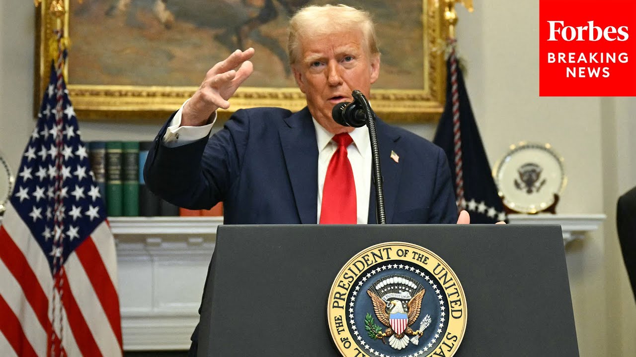 WATCH: Trump Lists Everything He's Done In His First Day Back In The White House