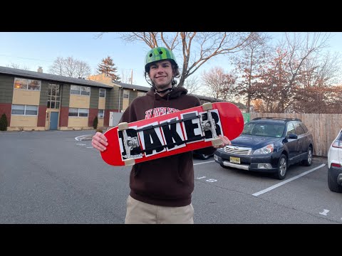Riding my new Baker board for the first time! (Baker OG Shape 8.75)