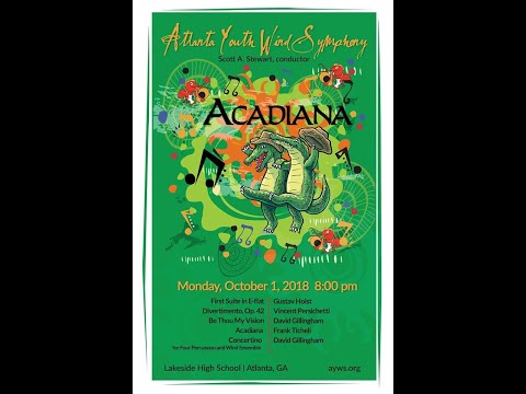 AYWS - Concertino for Four Percussion and Wind Ensemble - 2018