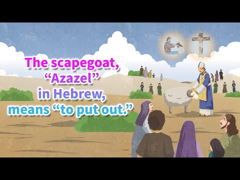 The scapegoat, “Azazel” in Hebrew, means “to put out.”