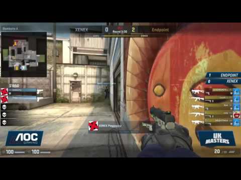[UKCSGO] 24.11.2016 - Endpoint vs Xenex @ UK Masters S2 W6 Map 2
