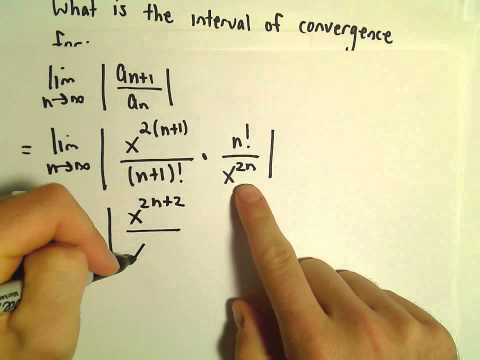 Finding Interval of Convergence for a Given Power Series Representation