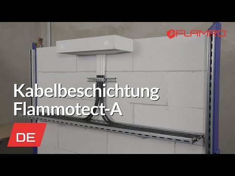 Einbauvideo - Kabelbeschichtung Flammotect A