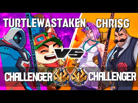 2XKO ▰ TURTLEWASTAKEN (Teemo-Blitzcrank) vs CHRISG (Jinx-Braum) ▰ 2XKO Pro level replays