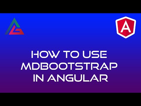 How To Use MDbootstrap in angular I  MDbootstrap in angular