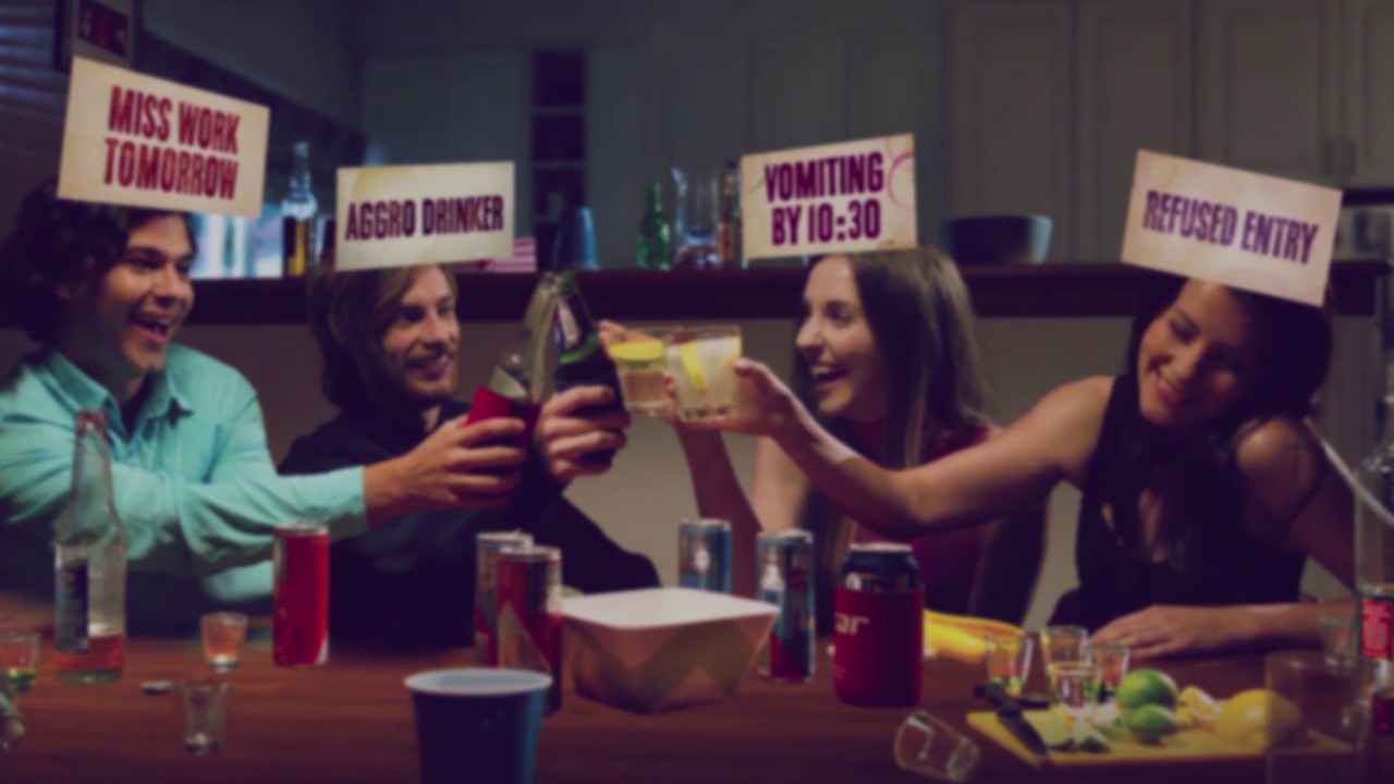 Alcohol – Pre loading – 15 sec pre roll