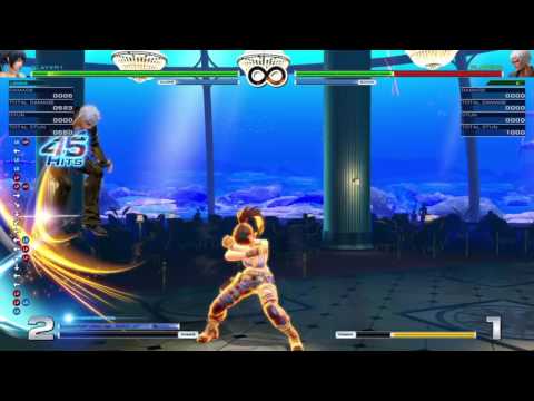 THE KING OF FIGHTERS XIV - Leona X-Calibur Loop (100%)
