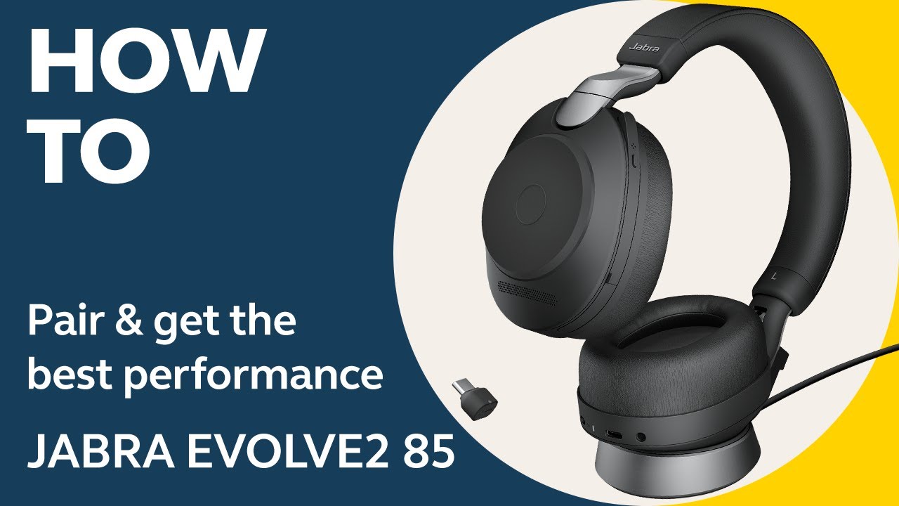 Auriculares Jabra Evolve2 85 Bluetooth NC Teams 28599-999-999 JABRA