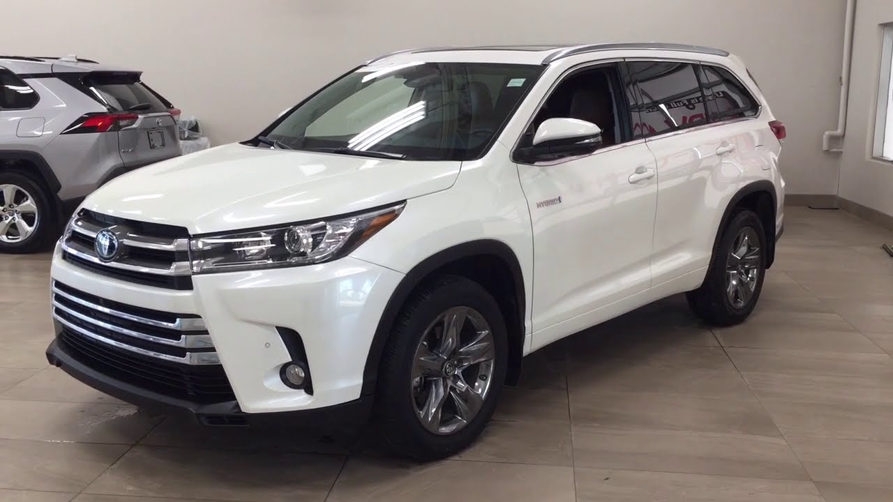 2018 Toyota Highlander Limited Hybrid Review