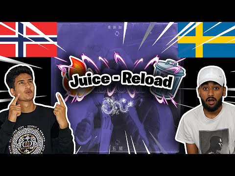 BEST DRILL SONG?! Norwegians React To (Swedish Rap) Reacting Til Juice-Reload