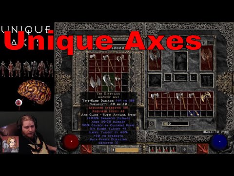 Hyped For D2R - Unique Axes