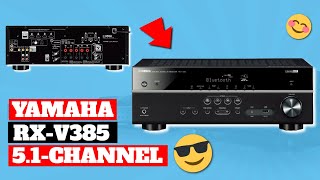 Video thumbnail for 5.1-Channel - Yamaha RX-V385 4K Ultra HD AV Receiver Review by TECHATOP
