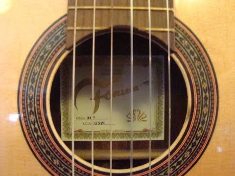 Guitarra Fonseca 31 - Test por Jesús Amaya...