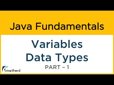 Java VARIABLES and DATA TYPES Part 1 Java Tutorial for Beginners 2 1
