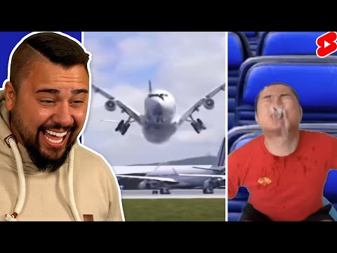 WAS MACHT DAS FLUGZEUG?😂(Youtube Shorts)