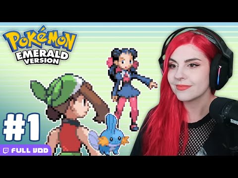 Pokemon Emerald First Playthrough 💚 Day 1