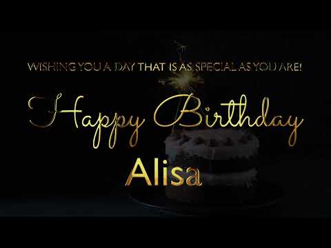 Happy Birthday Alisa