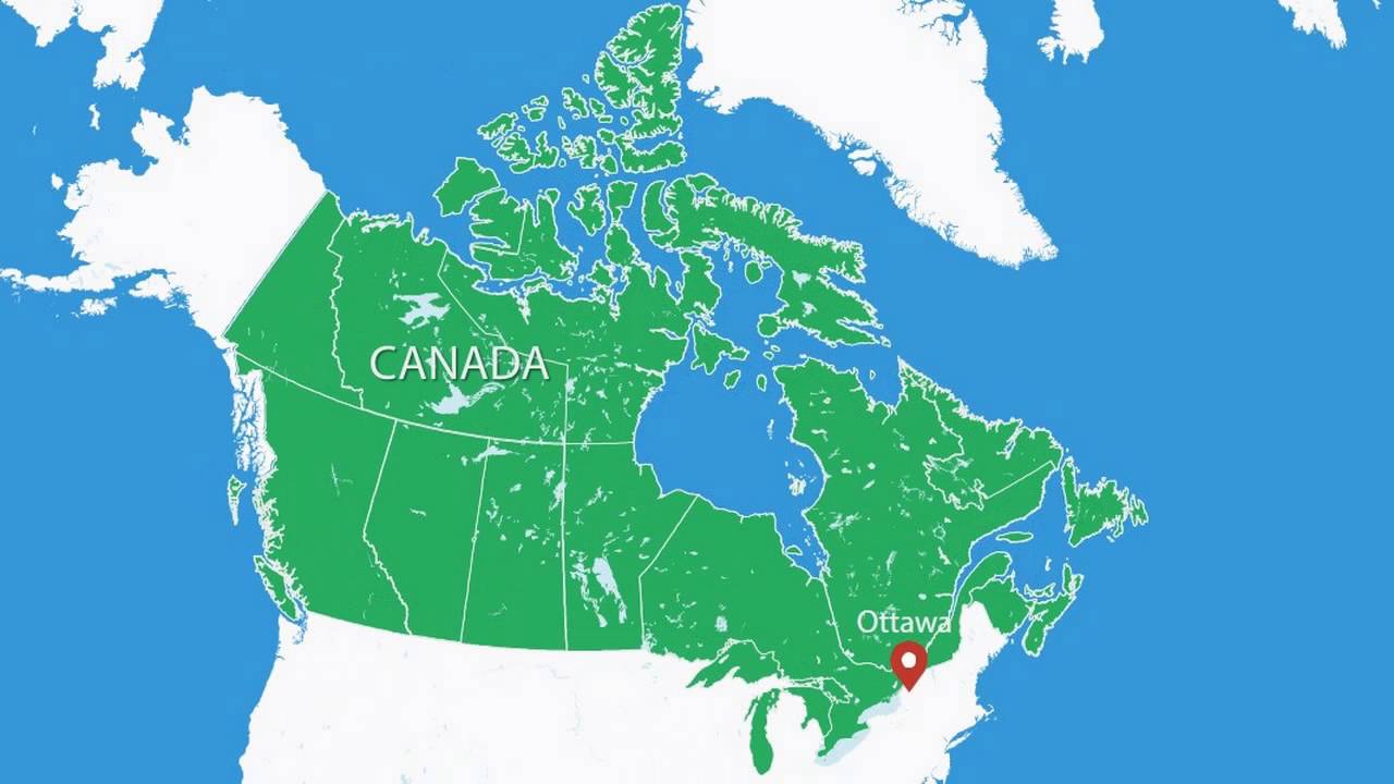 PowerPoint maps of Canada with Provinces