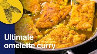 Omelette Curry Bengali Recipe-Mamlette’r Jhol-Quick & Easy Indian Egg Recipe