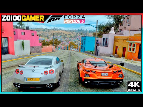 CIDADE CAMUFLADA NO FORZA HORIZON 5 GAMEPLAY 4K