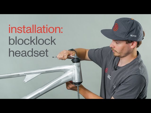 Video teaser for einbau blocklock steuersatz unterteil