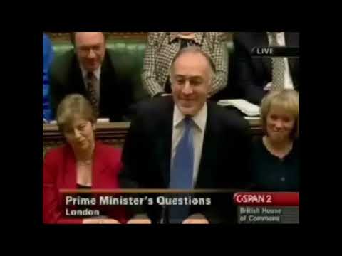 Michael Howard hammers Blair at first PMQs