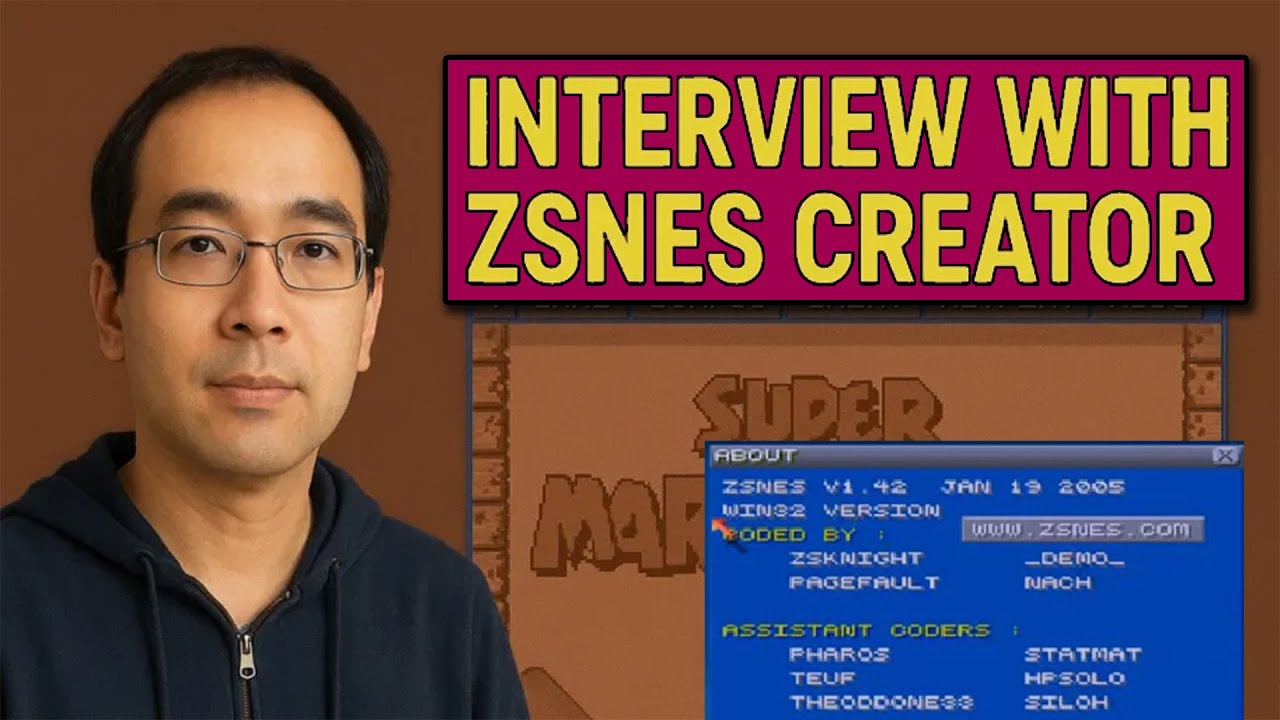 How ZSNES Changed SNES Emulation Forever | Interview with the Creator - YouTube
