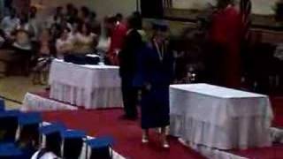 preview picture of video 'Brea Parrott Receiving Her Diploma at High School Graduation'
