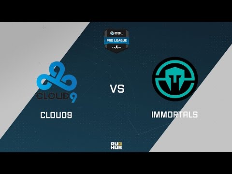 ESL Pro League Season 4 - Cloud9 vs. ImmortalsGG - map 1 - de_overpass