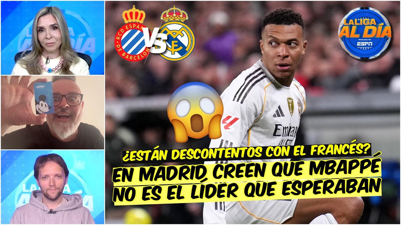FUERTE: Real Madrid tiene UN SERIO PROBLEMA con Kylian Mbappé y Vinícius | LA Liga Al Día